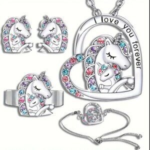 Magical Unicorn Jewelry Set - perfect gift for girls